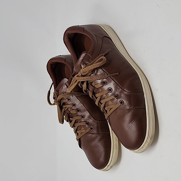 Cole Haan Grand Crosscourt Men's Brown Leather  Sneakers Size 10 - Picture 1 of 6
